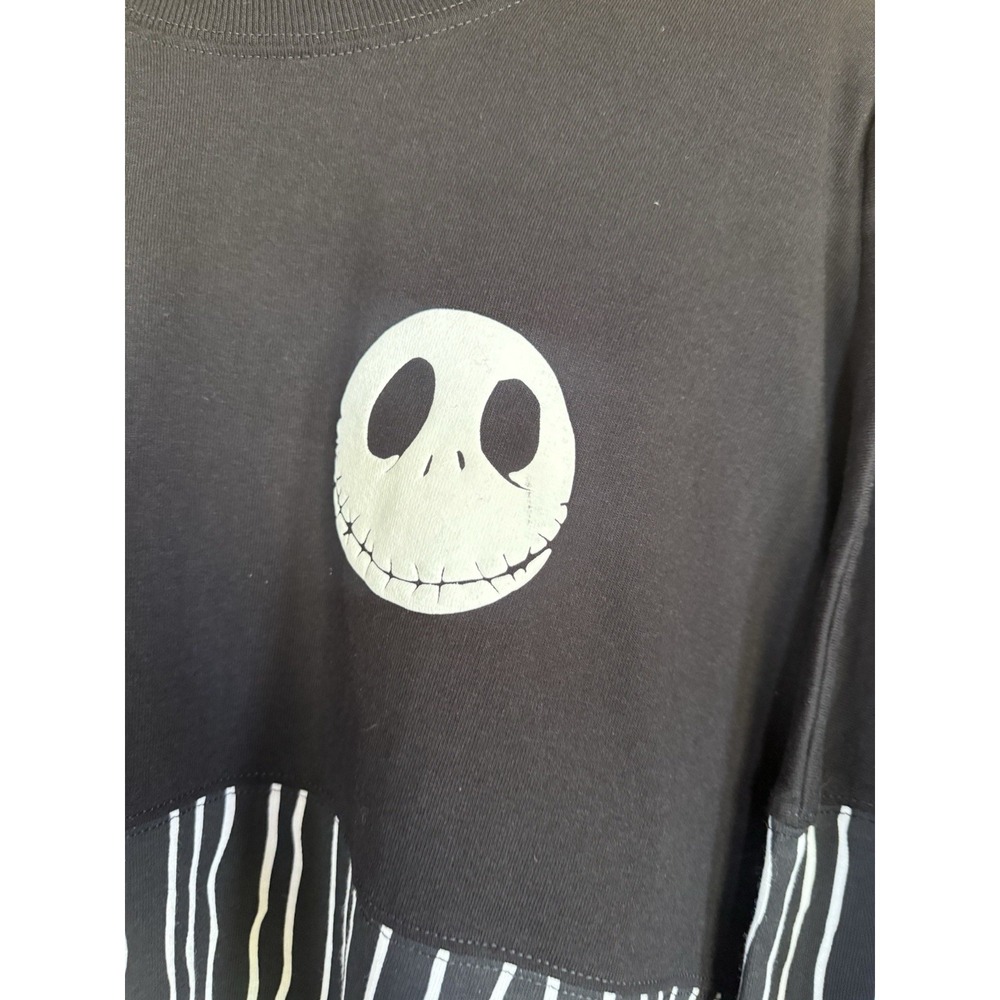 Disney Parks Nightmare Before Christmas Spirit Jersey Jack Skellington Med NWT - Picture 3 of 3